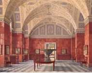 Ukhtomsky Konstantin Andreyevich Interiors of the New Hermitage. The Room of Drawings - Hermitage